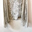 Floral 3D Lace Appliqué Tunic-7
