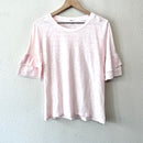 Eyelet Sleeve Tee-3