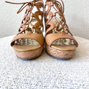 Strappy Cork Wedge Heels-4