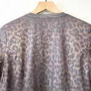 Leopard Faux Leather Trim Jacket-9