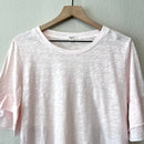 Eyelet Sleeve Tee-4