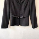 Peplum Belted Blazer-5