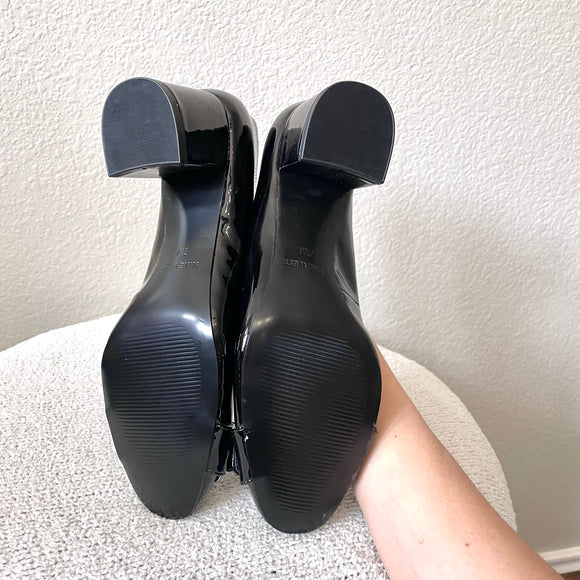 Patent Buckle Pumps