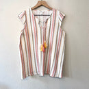Striped Tassel Top-2