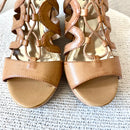 Strappy Cork Wedge Heels-3