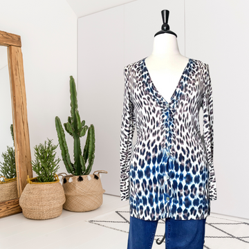 Leopard Print Cardigan