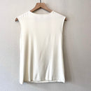 Tucked Crossover Neck Top-6