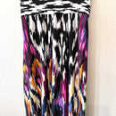 Ikat Stretch Maxi Dress-9