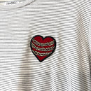 Striped Chain Heart Top-4