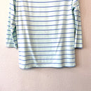 Striped Wide Neck Tee-5