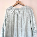 Eyelet Shift Dress-8