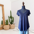 Faux Suede Top-1