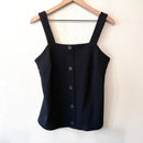 Button Front Tank Top-2