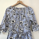 Striped Floral Dress-4