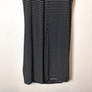 Polka Dot Faux Wrap Dress-11