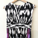 Ikat Stretch Maxi Dress-8