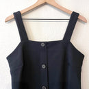 Button Front Tank Top-3