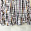 Plaid Bell Sleeve Button Up-6