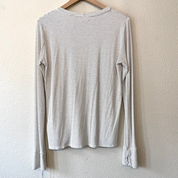 Striped Chain Heart Top
