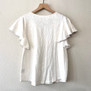 Ruffle Embroidered Top-8