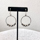 Navajo Pearl Hoop Earrings-6