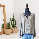 High Low Criss Cross Top-1