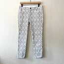 Patterned Skinny Jeans-1