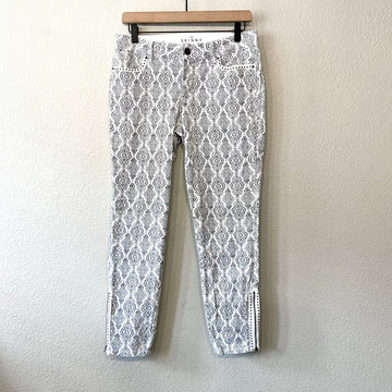 Patterned Skinny Jeans
