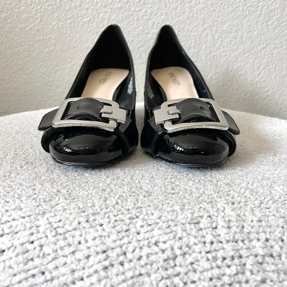 Patent Buckle Pumps