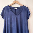 Faux Suede Top-3