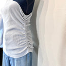 One Shoulder Ruffle Top-5