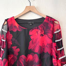 Floral Rhinestone Blouse-3