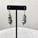 Navajo Pearl Crystal Earrings-4