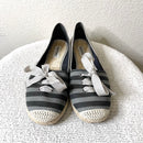 Striped Espadrille Flats-4