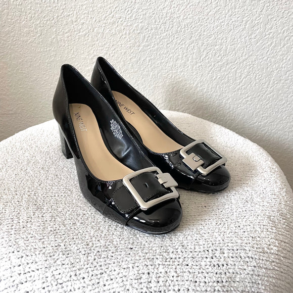 Patent Buckle Pumps