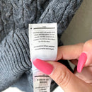 Cable Knit Turtleneck Sweater-10