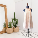 Lace Tulle Overlay Dress-1