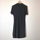 Polka Dot Faux Wrap Dress-9