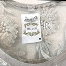 Floral 3D Lace Appliqué Tunic-4
