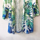 Tropical Leaf Mesh Cardigan-5