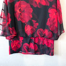Floral Rhinestone Blouse-9
