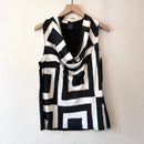 Square Draped Neck Top-2
