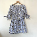 Striped Floral Dress-2
