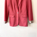 Metallic Cuff Blazer Jacket-5