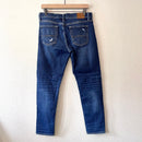 Distressed Slim Boyfriend Jeans-5