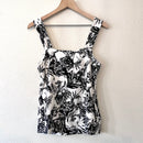 Floral Chain Neck Top-7