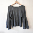 Flare Sleeve Sweater-2