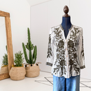 Johnny Was Floral Embroidered Button Down-1