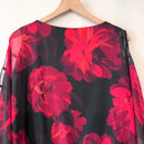 Floral Rhinestone Blouse-8