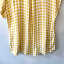 Plaid Button Down Top-9